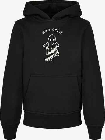 F4NT4STIC Sweatshirt 'Boo Crew' in Zwart: voorkant