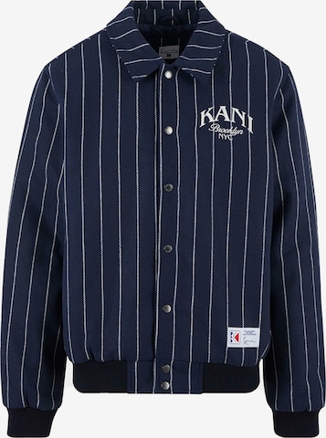 Veste outdoor 'Pinstripes' Karl Kani en bleu : devant
