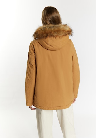 DreiMaster Vintage Зимняя куртка в Коричневый