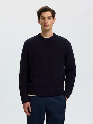 SELECTED Pullover 'SLHALEX' i blå: forside