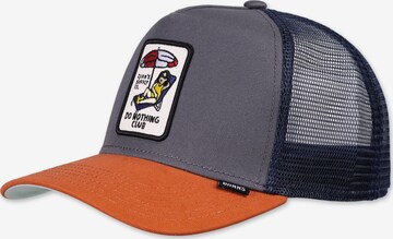 DJINNS Cap 'HFT DNC New 1.5' in Grey: front