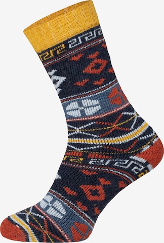 HomeOfSocks Socks 'HOS6538' in Blue: front