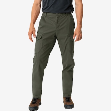 VAUDE Regular Outdoor Pants 'Neyland' in Green: front