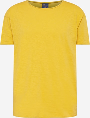 Nudie Jeans Co Shirt 'Roger Slub' in Yellow: front