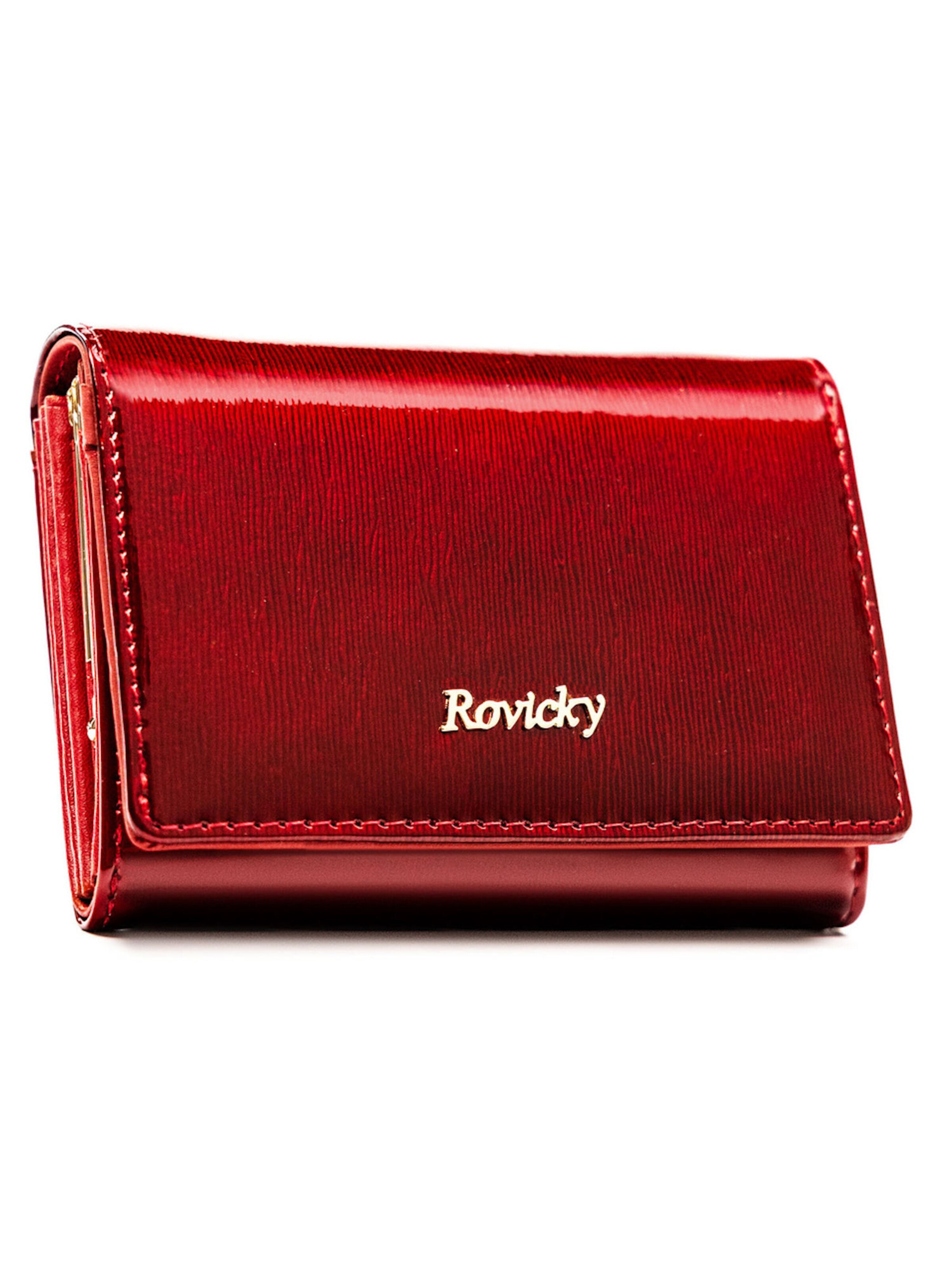 Tomshop24-7 Wallet 'Rovicky-Lack RFID' in Red: front