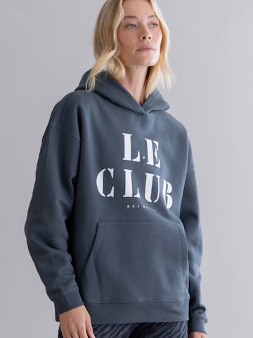 Hey Honey Sweatshirt 'Hoodie' in Blauw: voorkant