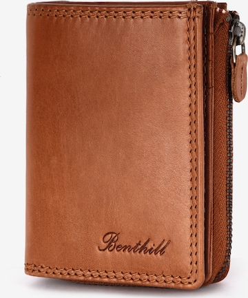 Benthill Wallet in Brown: front