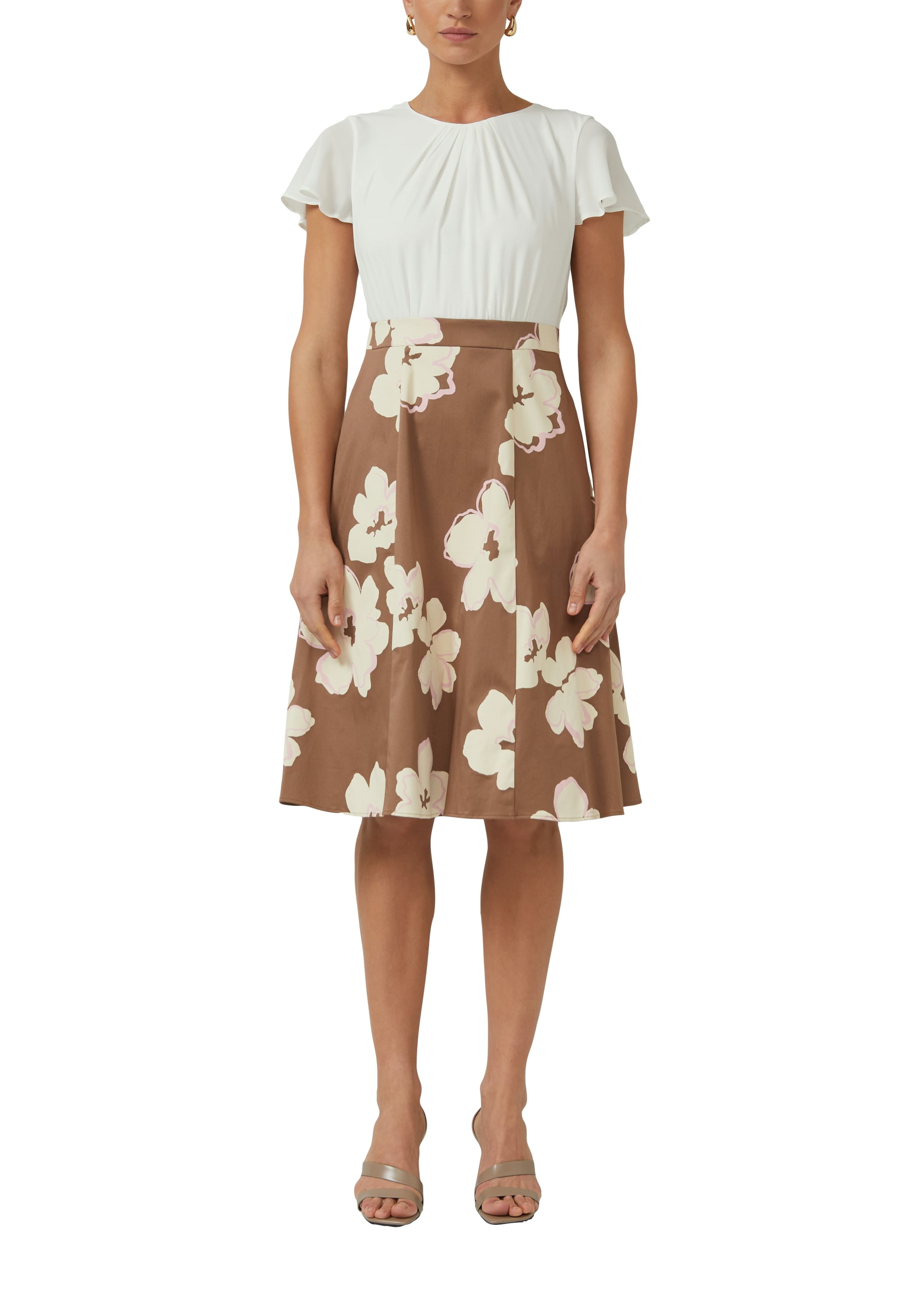 s.Oliver BLACK LABEL Šaty – hnědá: přední strana