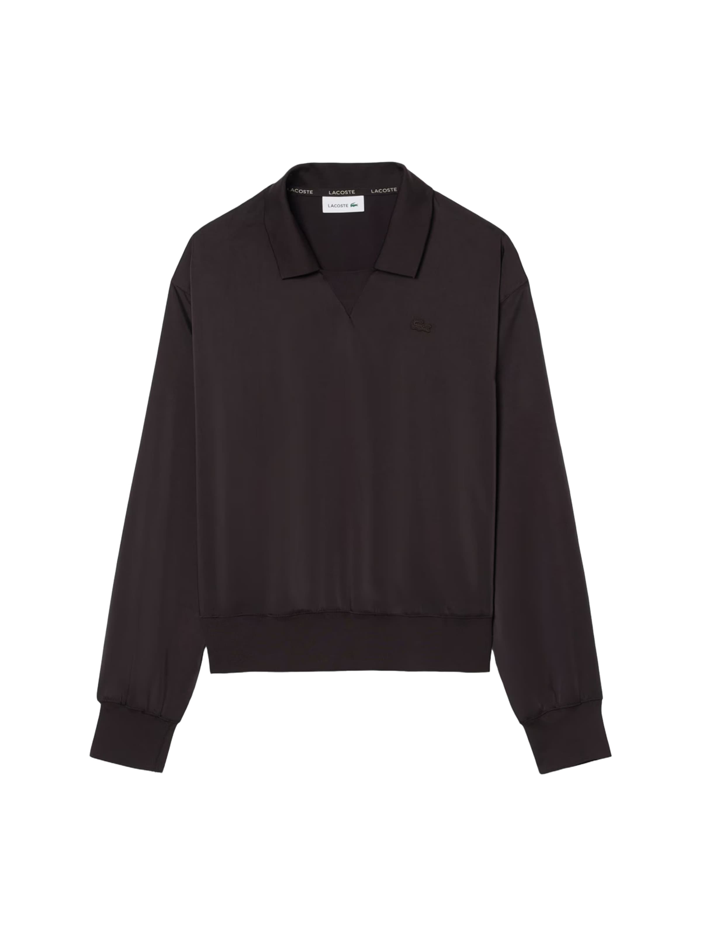 LACOSTE Shirt in Bruin: voorkant