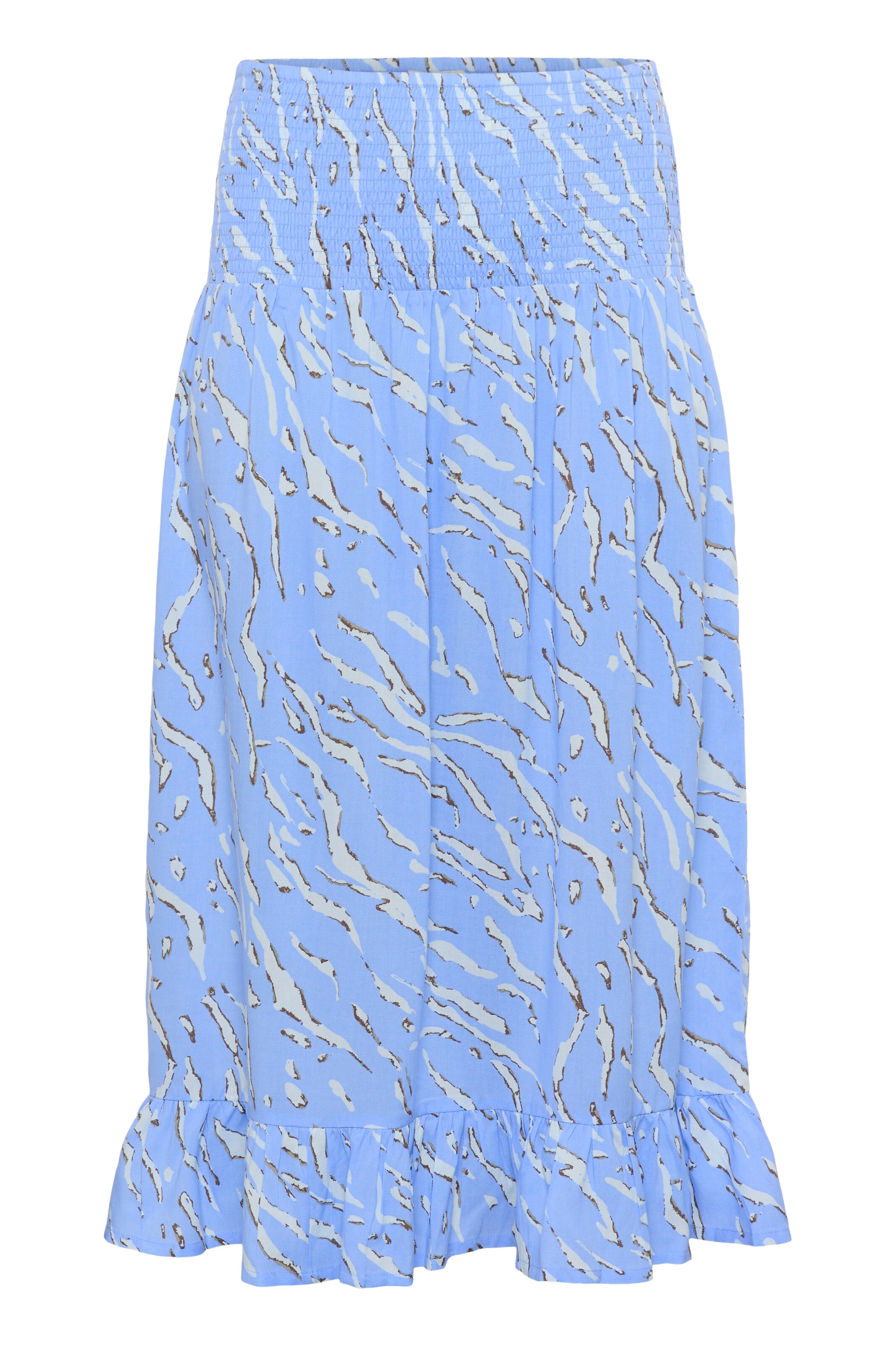 KAFFE CURVE Rock 'KCbella' in Blau: Vorderseite