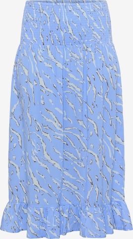 KAFFE CURVE Skirt 'KCbella' in Blue: front