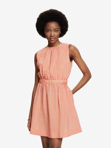 ESPRIT Dress in Orange: front