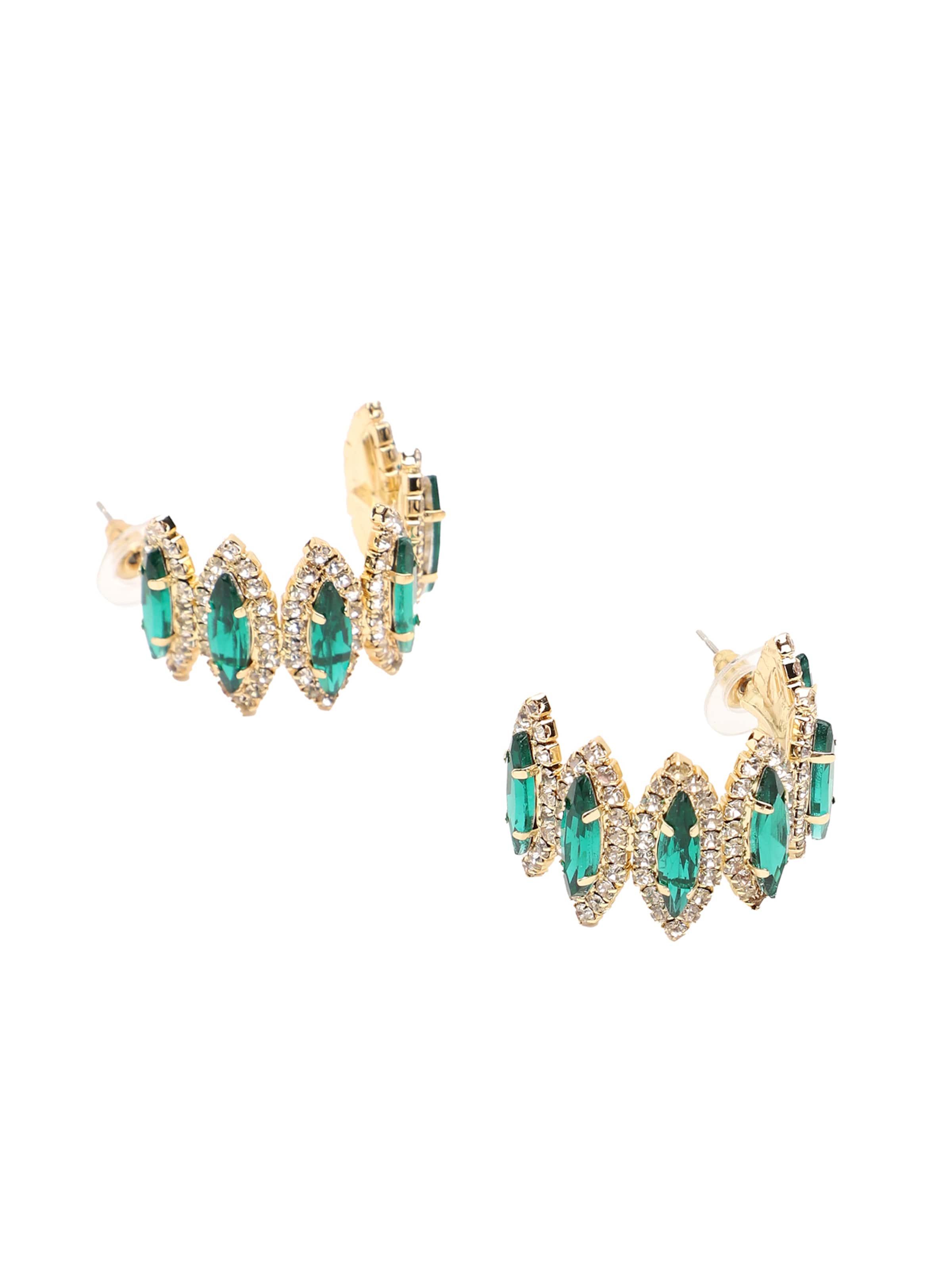 SOHI Σκουλαρίκια 'Sukhbir' σε χρυσό: μπροστά