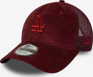 Cappello da baseball sportivo di NEW ERA in rosso: frontale