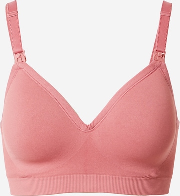 Bravado Designs T-särgi rinnahoidja Imetamisrinnahoidjad 'THE PLUNGE', värv roosa: eest vaates
