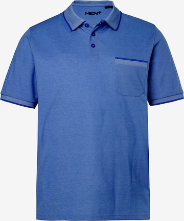 T-Shirt Men Plus en bleu : devant