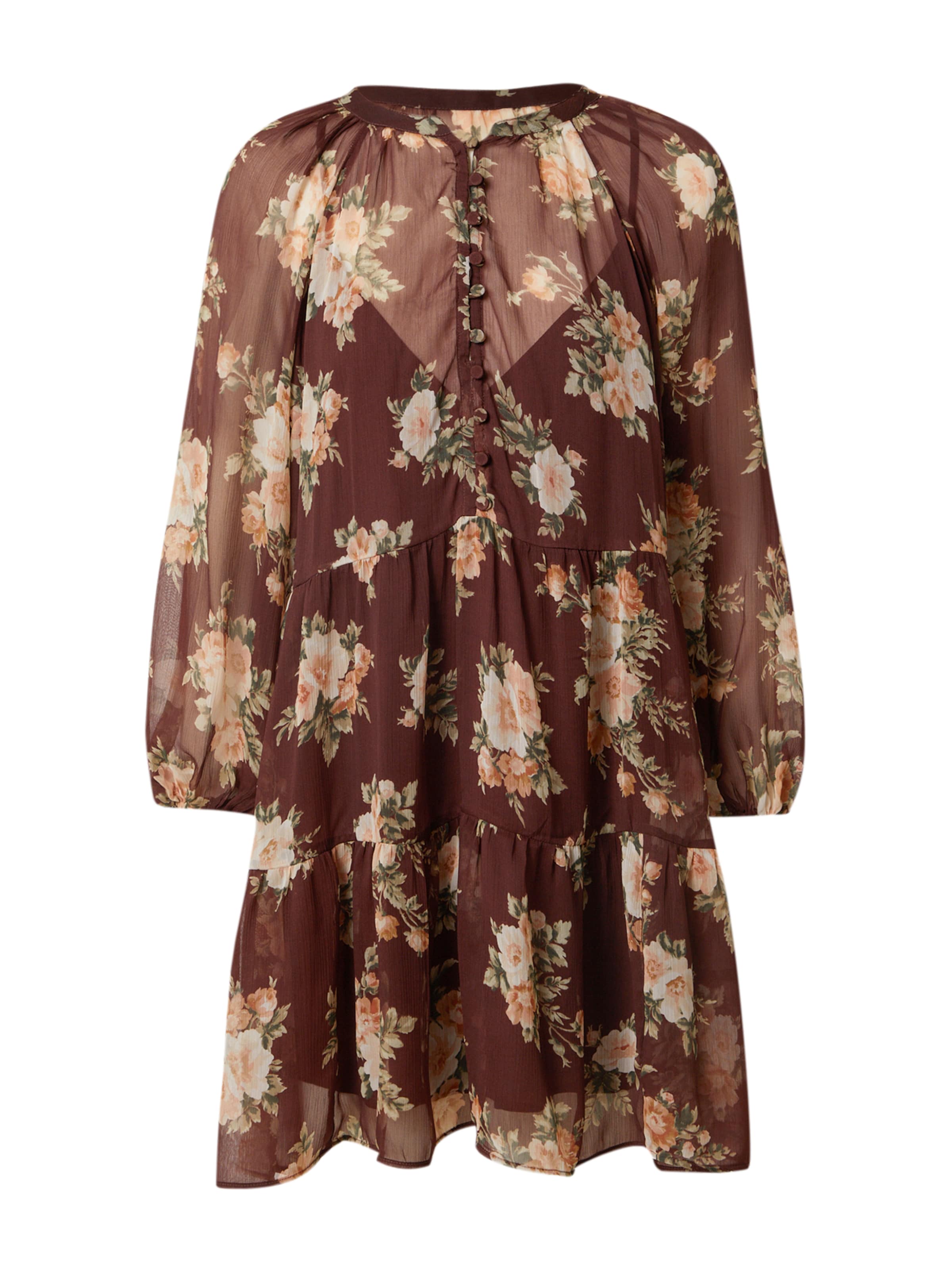 Abercrombie & Fitch Klänning i brun: framsida