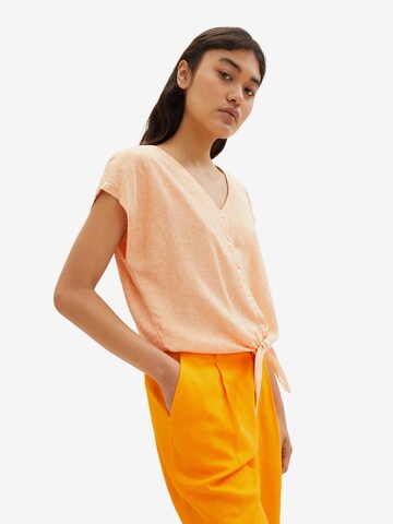 TOM TAILOR DENIM Bluse i orange