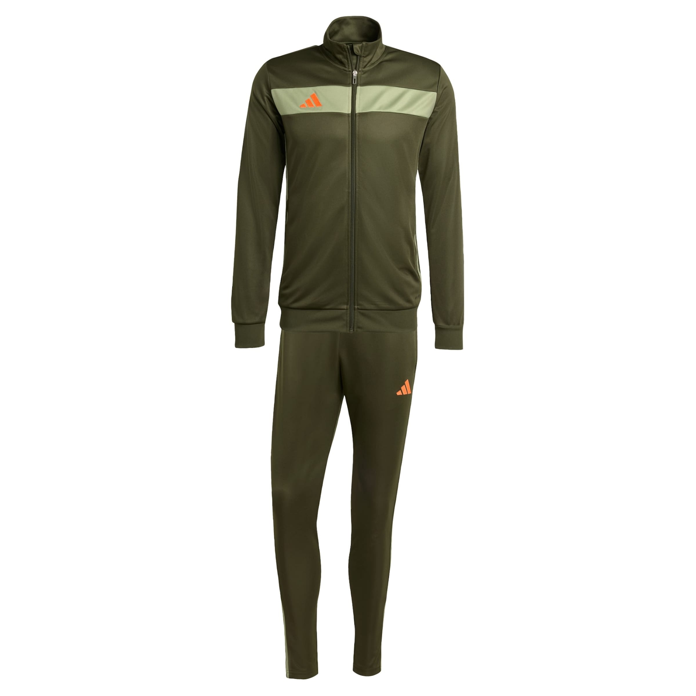 ADIDAS PERFORMANCE - Chándal 'Tiro 25 Essentials' en verde: frente