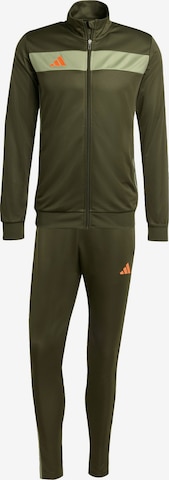 ADIDAS PERFORMANCE - Chándal 'Tiro 25 Essentials' en verde: frente