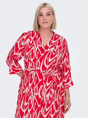 ONLY Carmakoma Jurk 'CAROlivera' in Rood