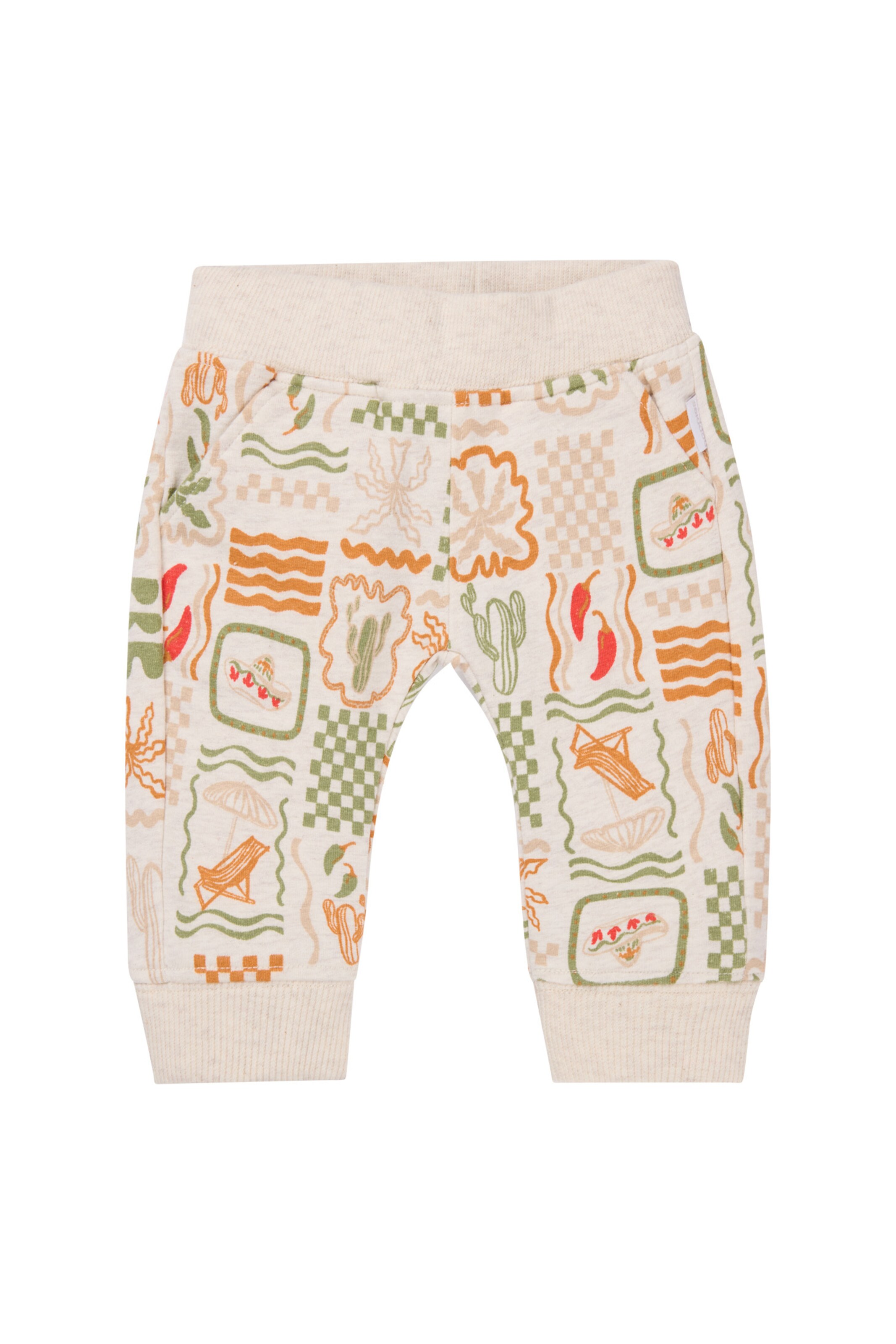 Noppies Regular Trousers ' Oka ' in White: front