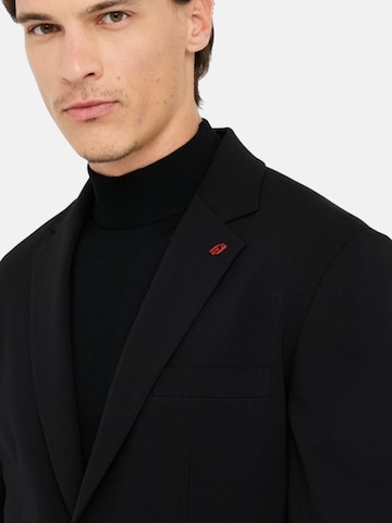 Liu Jo - Ajuste regular Chaqueta saco 'LIU JO UOMO GIACCA BLAZER JERSEY GIACCA' en negro