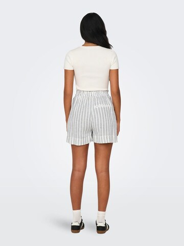 ONLY Regular Trousers 'TOKYO' in White