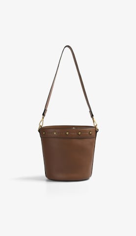 Scalpers Handbag in Brown: front