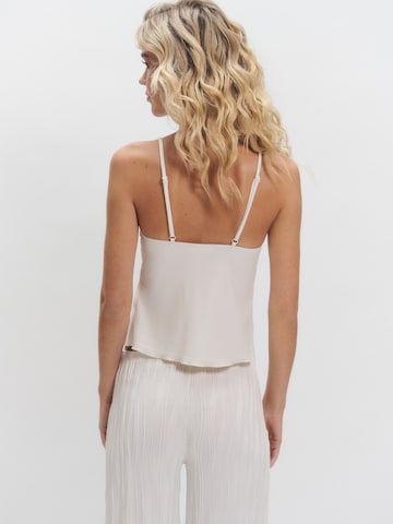 Bustier Haut de tankini 'Shirin' millane en blanc