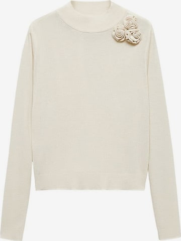 MANGO Pullover 'Bunga' in Beige: predná strana