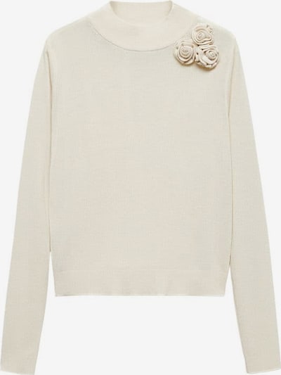 MANGO Pullover 'Bunga' i creme, Produktvisning