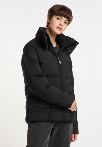 MYMO Winter Jacket in Black: front