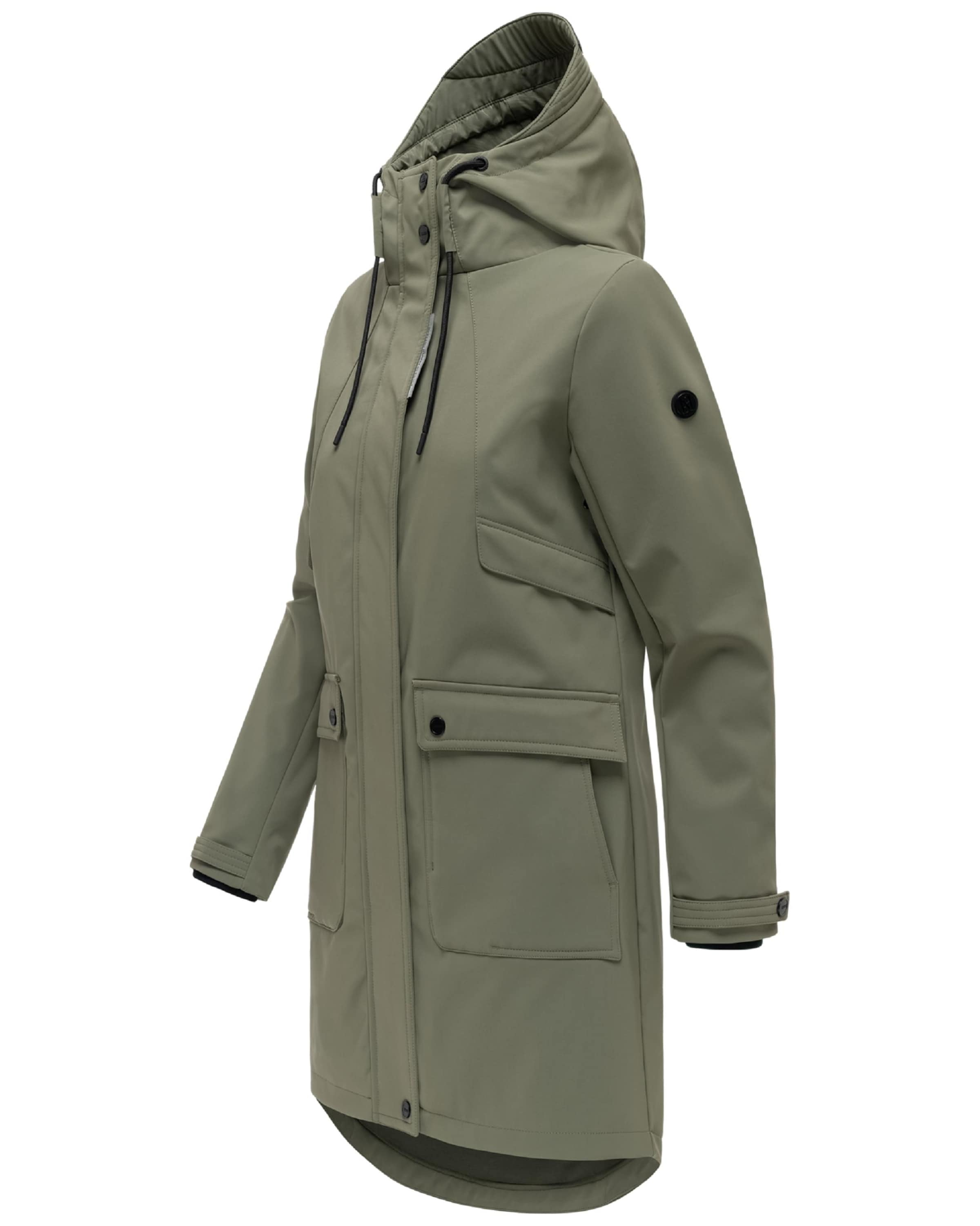 Manteau fonctionnel 'Morgennebel 14' NAVAHOO en vert