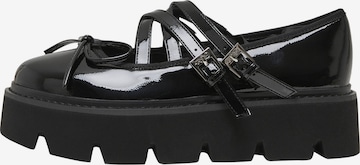 BUFFALO Loafer 'Darya' värissä musta: etupuoli