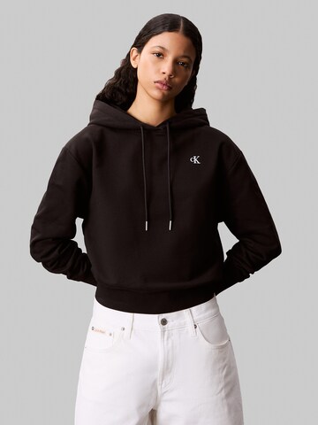Calvin Klein Jeans Свитшот в Черный: спереди