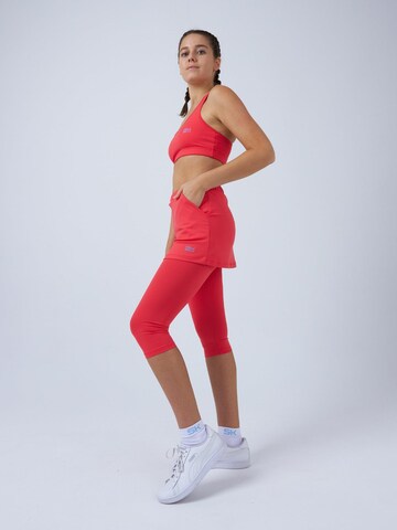 SPORTKIND Sportrok '2-in-1 Tennis Skirt with Leggings' in Oranje