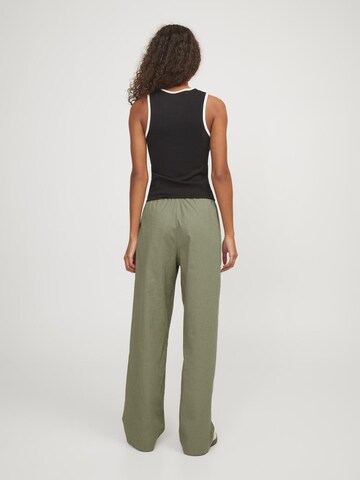 JJXX Wide leg Broek 'POPPY' in Groen