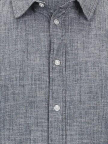 Blend Big Regular fit Button Up Shirt in Blue