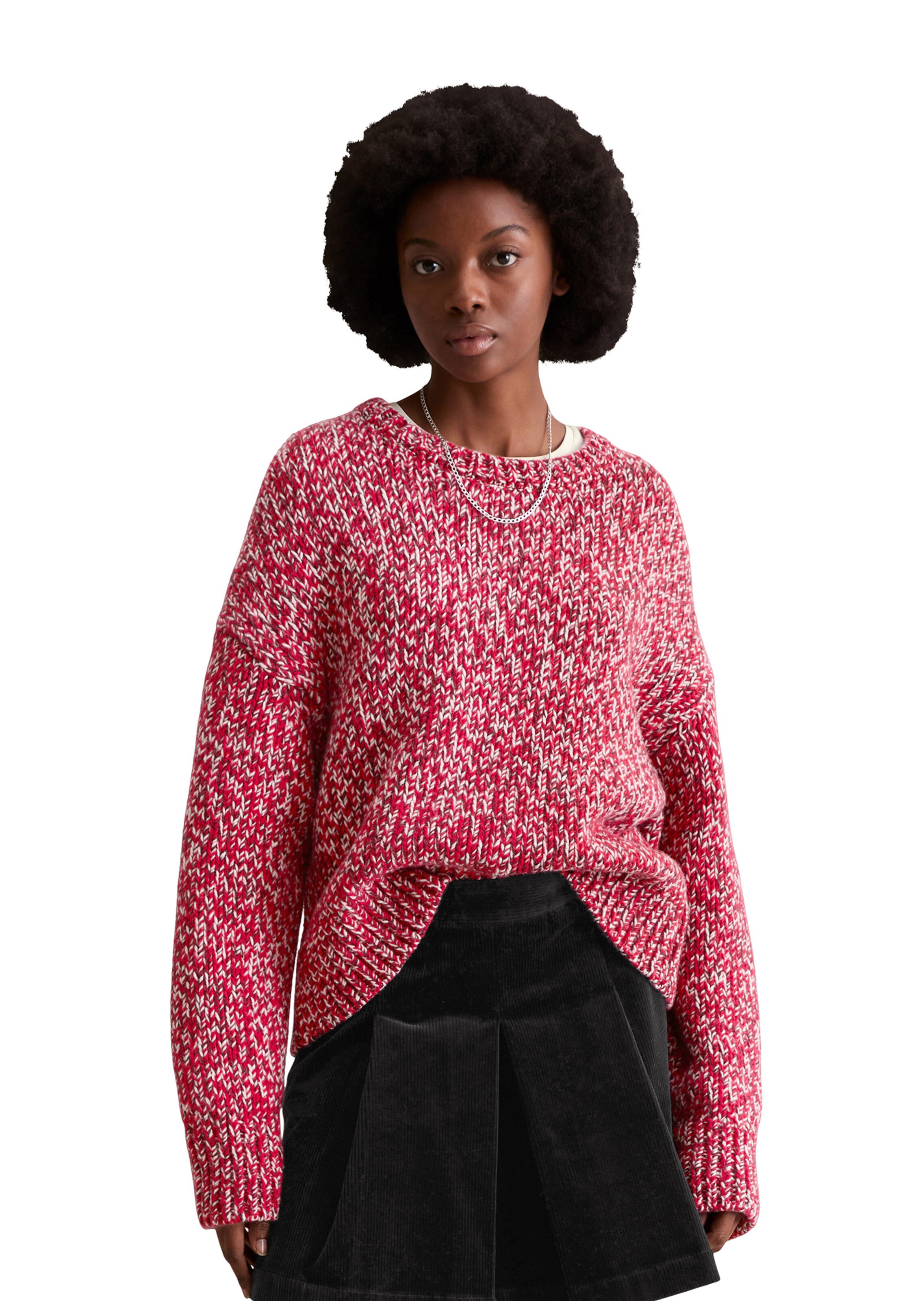 Marc O'Polo DENIM Sweater in Red: front