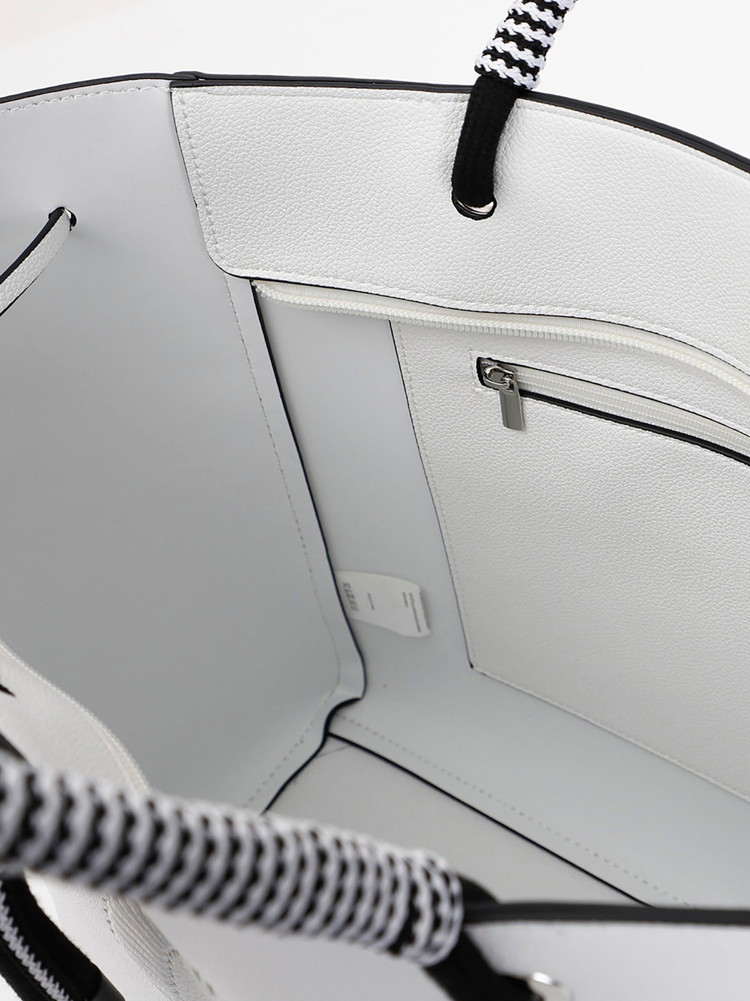 Borsa a sacco di CAFè NOIR in bianco