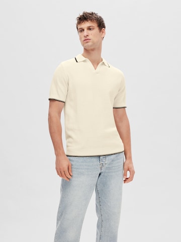 SELECTED HOMME Tröja 'ARLO' i beige: framsida