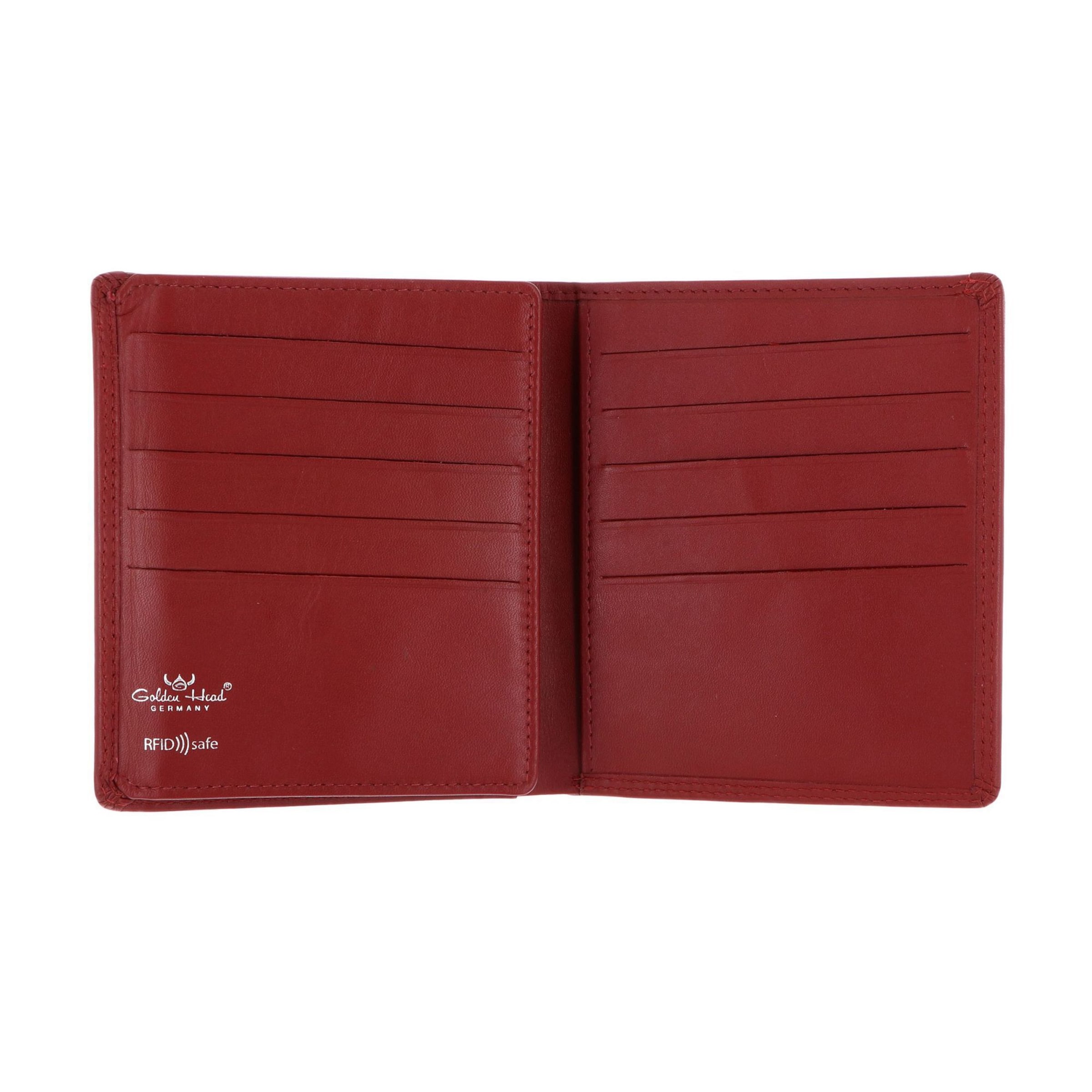 GOLDEN HEAD Portemonnee 'Polo' in Rood