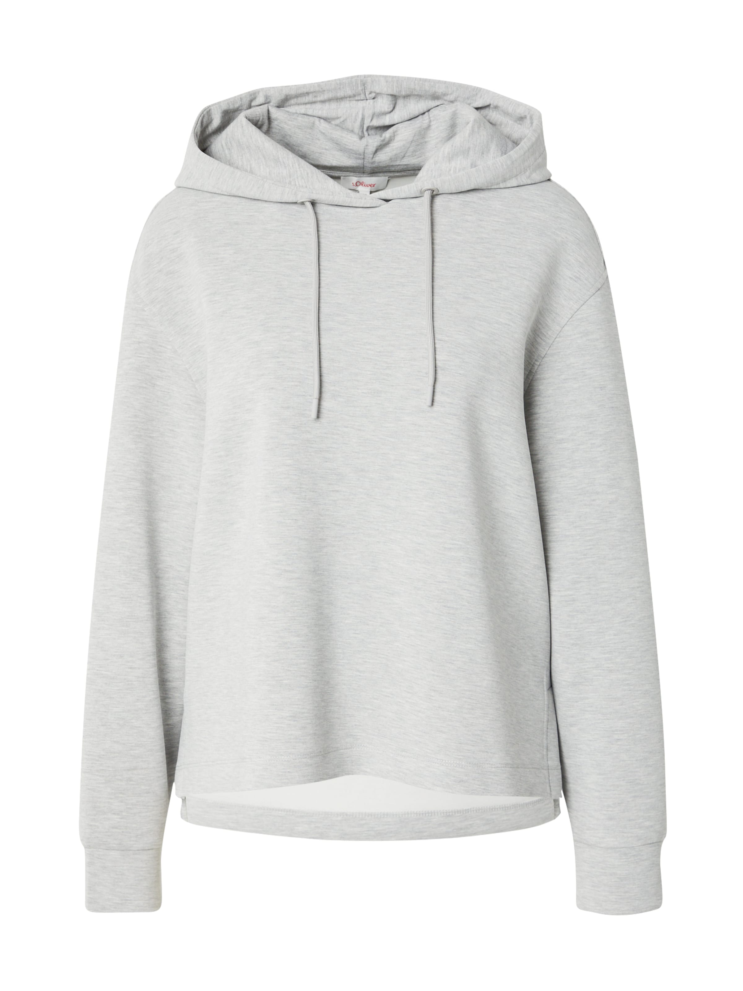 s.Oliver Sweatshirt in Grau: Vorderseite