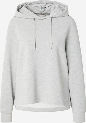 s.Oliver Sweatshirt in Grau: Vorderseite