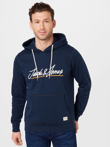 JACK & JONES Свитшот 'Tons' в Синий: спереди