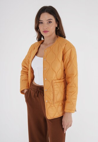 FRESHLIONS Steppjacke 'Amara' in Gelb