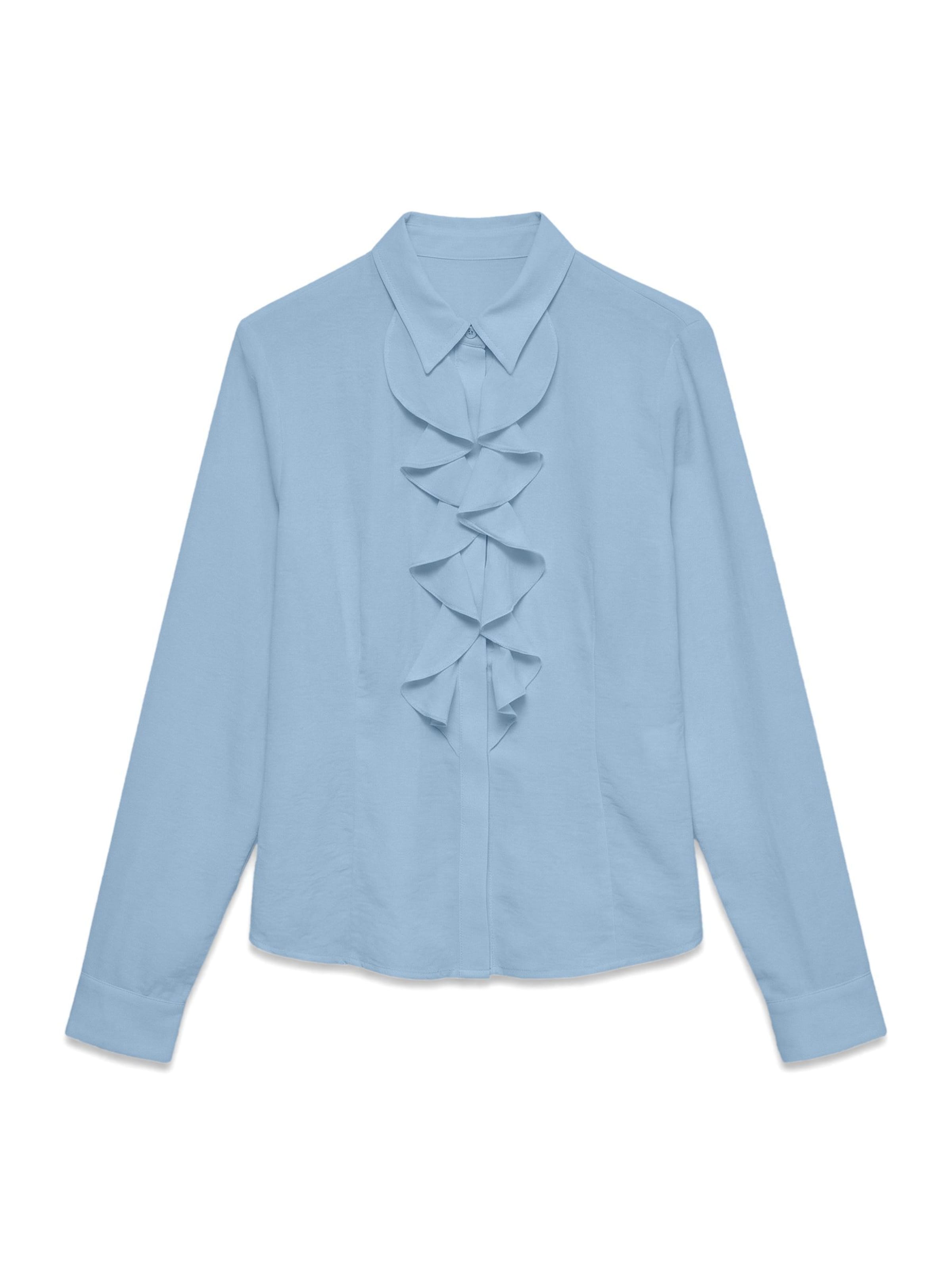 Chemisier 'VMBizzy' VERO MODA en bleu : devant