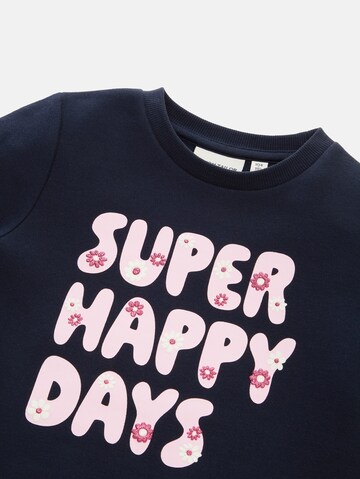 TOM TAILOR Sweatshirt in Blue