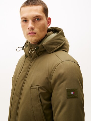 TOMMY HILFIGER Prechodná bunda 'ROCKIE' - Zelená